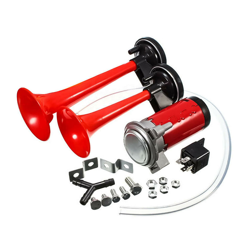 🔥 Kit de Bocina de Aire de Doble Trompeta Universal