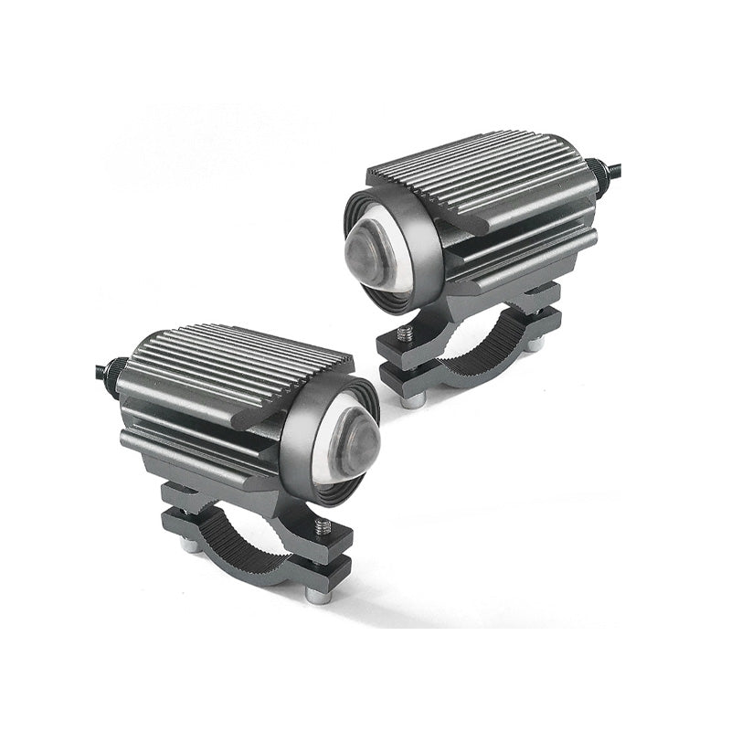 📢📢¡50% OFF!! ⏰Faro LED Universal para Motocicleta de Doble Color – Luz Auxiliar de Conducción