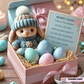 💖Handmade Mini Bunny Hug Cute Easter Gift🐇🎁-2