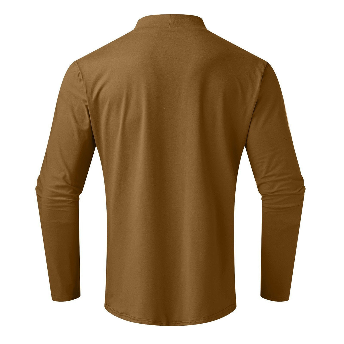 💥Ein Must-Have-All-Match-Unterhemd für Herbst und Winter 🔥Herren-T-Shirt mit hohem Kragen und langen Ärmeln und schmaler Passform-8