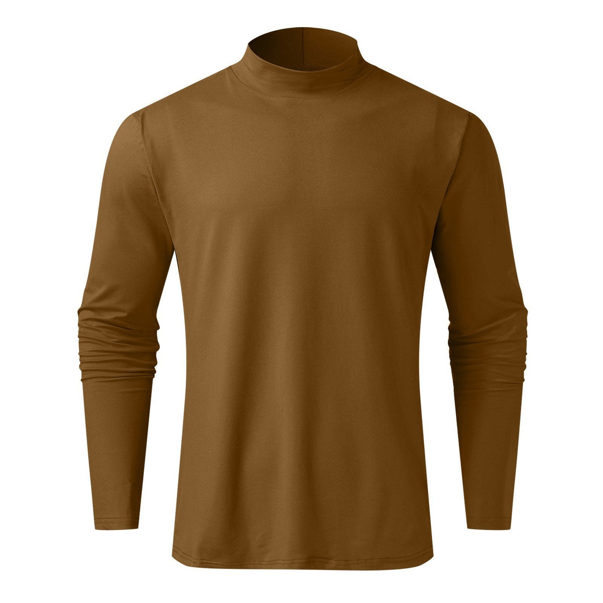 💥Ein Must-Have-All-Match-Unterhemd für Herbst und Winter 🔥Herren-T-Shirt mit hohem Kragen und langen Ärmeln und schmaler Passform-7