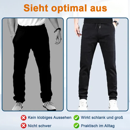 👖Letzter Tag 50% Rabatt!🏆MultiPants – Hochelastische, strapazierfähige Cargohose mit vielen Taschen-9