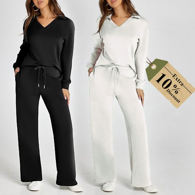 👚50% RABATT! 🧥 Damen 2-teiliges Sweatshirtset – Bequemer Stoff, Lässiger Style & Perfekt für Alltag und Freizeit 🛍️-13