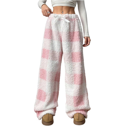 👖 50 % RABATT | Kuschelige Wärme & entspannter Komfort – Winterliche Vintage-Karohose mit geradem Bein