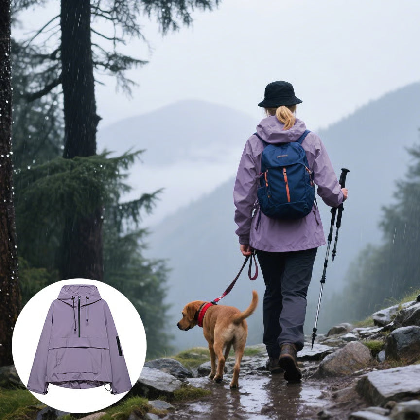💜 3-in-1 Wasserdichte Damenjacke – Regen, Wind & Kälte, alles abgedeckt—— 50% reduziert! Nur solange der Vorrat reicht!⏳