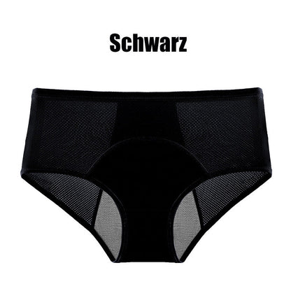🌸 KAUFE 2, ERHALTE 1 GRATIS! 🩲 Hoch taillierte auslaufsichere Höschen – Atmungsaktiv, weich & unsichtbar – Ideal für leichte bis mittlere Tage 🌿