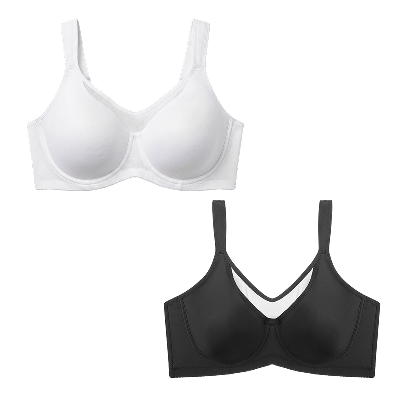 🏆 LETZTER TAG – 50% RABATT!! 💐 Frauen Plus Size Kühlender Minimizer-BH mit voller Abdeckung-37