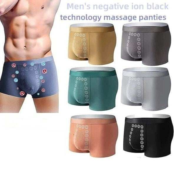 🔥 Energy Massage Magnetic Therapy Oyster Unterwäsche für Männer