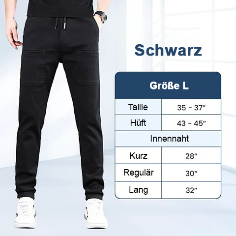 👖Letzter Tag 50% Rabatt!🏆MultiPants – Hochelastische, strapazierfähige Cargohose mit vielen Taschen-19