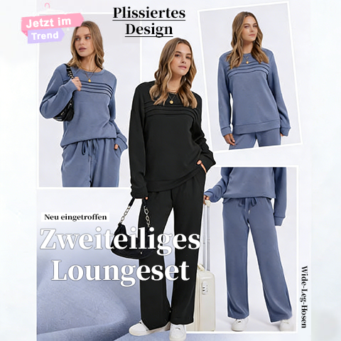 👚 50% RABATT! 🧘‍♀️ Loungeset für Damen (Top & Hose) – Superweicher Stoff, Bequemer Relax-Fit & Perfekt für Zuhause ✨-1
