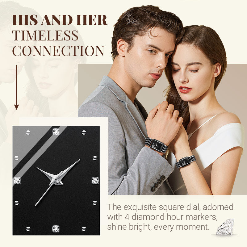 Fashion Casual Versatile Square Watch⌚-1