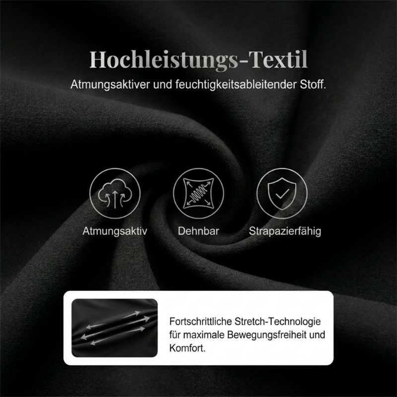 ⏰Nur noch heute 50% Rabatt!🔥Damen High-Waist Stretch-Hose mit sicheren Reißverschluss-Taschen, figurschmeichelnder Cropped-Schnitt für Büro, Sport & Alltag ✨-1