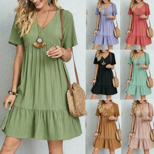 ⚡💥👚 BLITZANGEBOT! Spitzenkleid – lockere Taille – günstig wie nie. Wer jetzt nicht zuschlägt, schlägt sich später auf den Kopf. 💃⏰-14