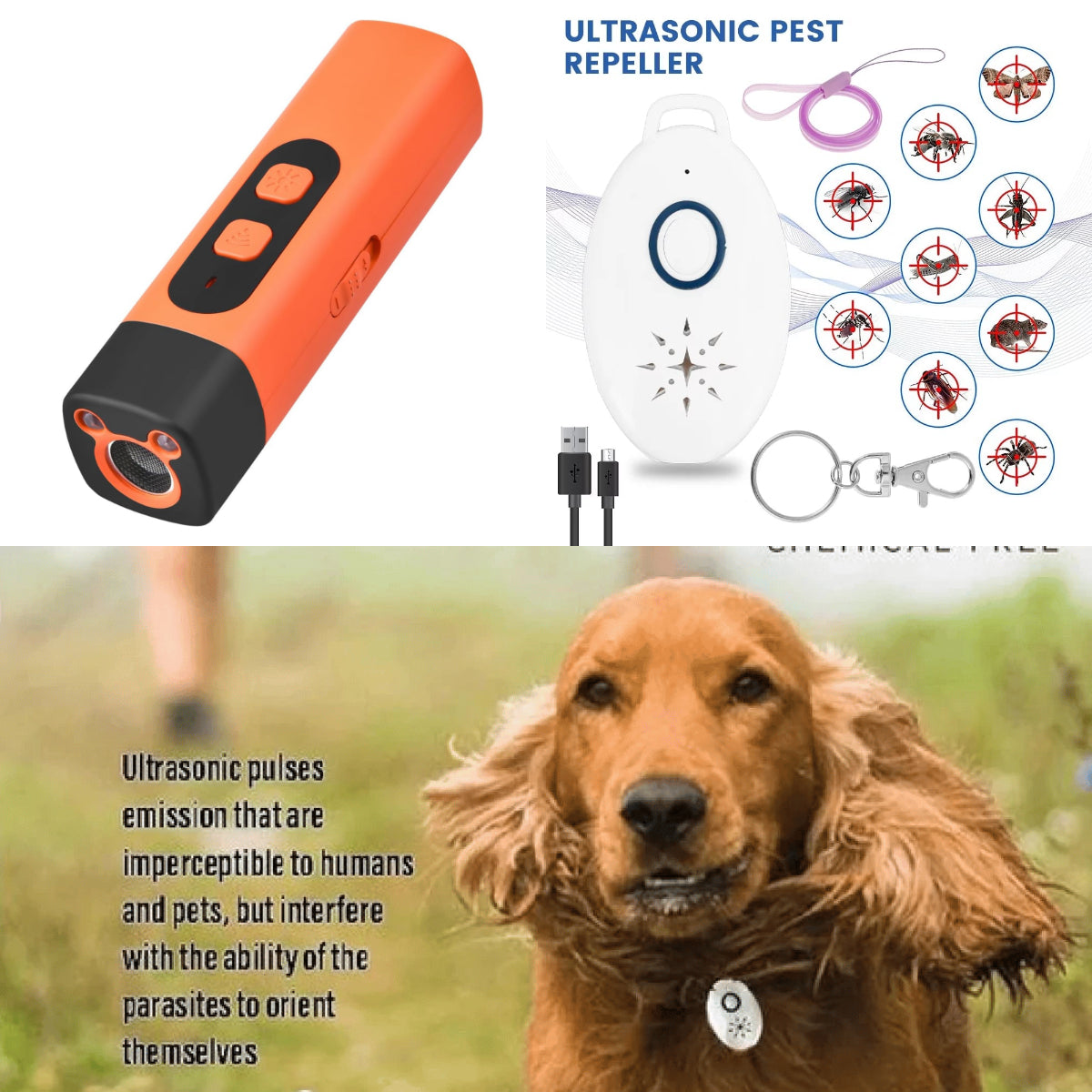 Ultra-secure-Ultrasonic Dog Bark Deterrent Device – Humane & Effective Dog Repeller-8