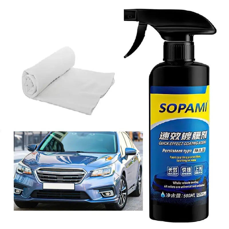 ✨LAST DAY SALE 50% OFF✨Advanced Car Quick-acting Coating Agent Spray-11