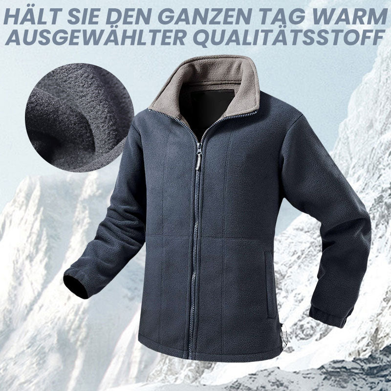 🍂 Early-bird price 50% Rabatt 🍁Herrenjacke mit doppelseitigem Fleece-2