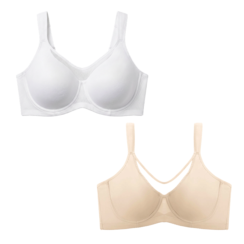 🏆 LETZTER TAG – 50% RABATT!! 💐 Frauen Plus Size Kühlender Minimizer-BH mit voller Abdeckung-40