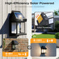 🎉50% OFF🎉SOLAR WALL LIGHT💡-Motion Sensor & Weatherproof, Automatic Dusk to Dawn Operation, Easy Installation for Garden and Pathway🌟-4