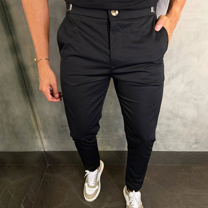 🔥Herren Stretch Slim Fit Hose-4
