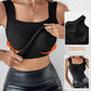 2-Piece Set💕Women’s U Neck Thermal Tank Tops with Built-In Bra-1