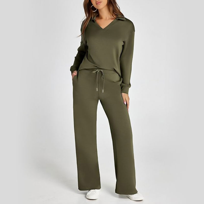 👚50% RABATT! 🧥 Damen 2-teiliges Sweatshirtset – Bequemer Stoff, Lässiger Style & Perfekt für Alltag und Freizeit 🛍️-9