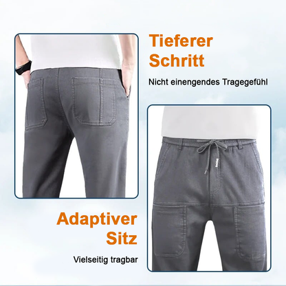 👖Letzter Tag 50% Rabatt!🏆MultiPants – Hochelastische, strapazierfähige Cargohose mit vielen Taschen-7