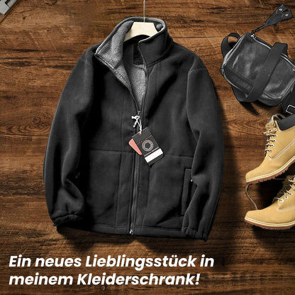 🍂 Early-bird price 50% Rabatt 🍁Herrenjacke mit doppelseitigem Fleece-5