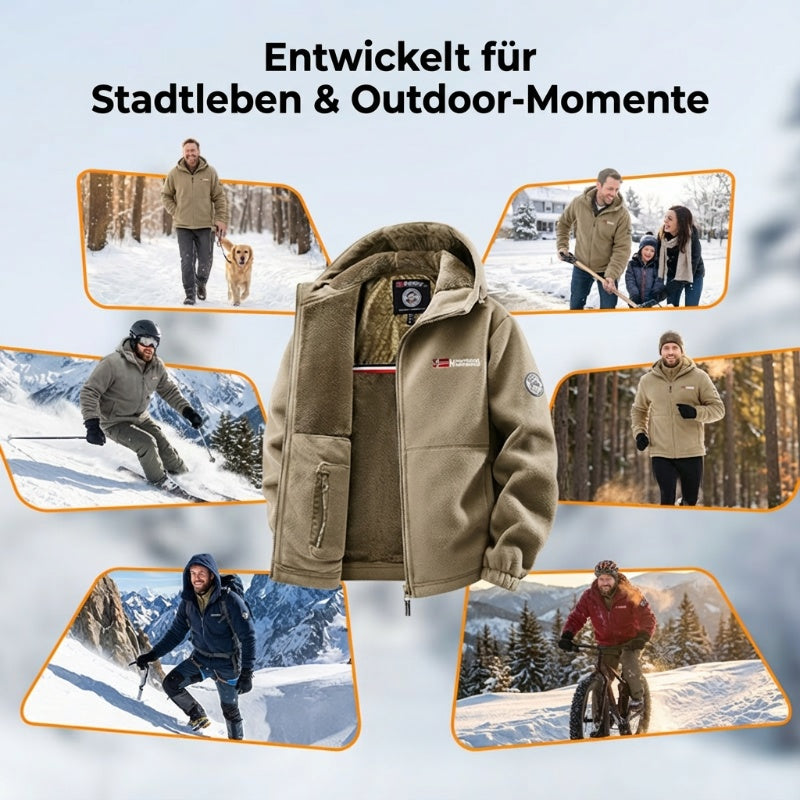 🔥LETZTER TAG DER AKTION – 50% RABATT🔥2026 Verbesserte Unisex-Kapuzenjacke aus Graphene mit Heizfunktion und Isolierung (mit Innentaschen)-9