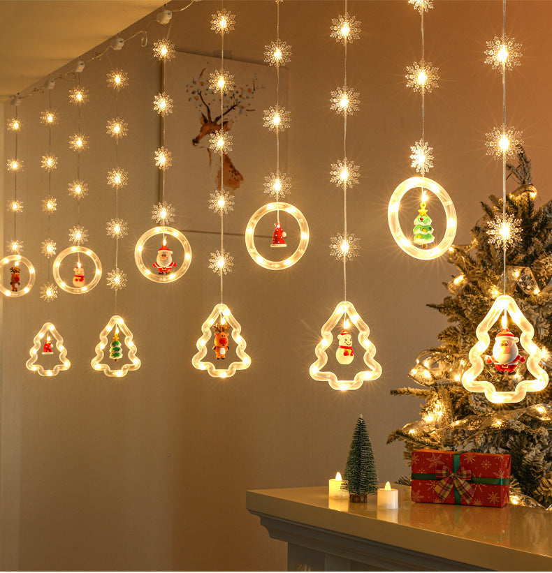 🔥Christmas Sale🔥🎄Festive Cascade Christmas LED String Lights🎄-8