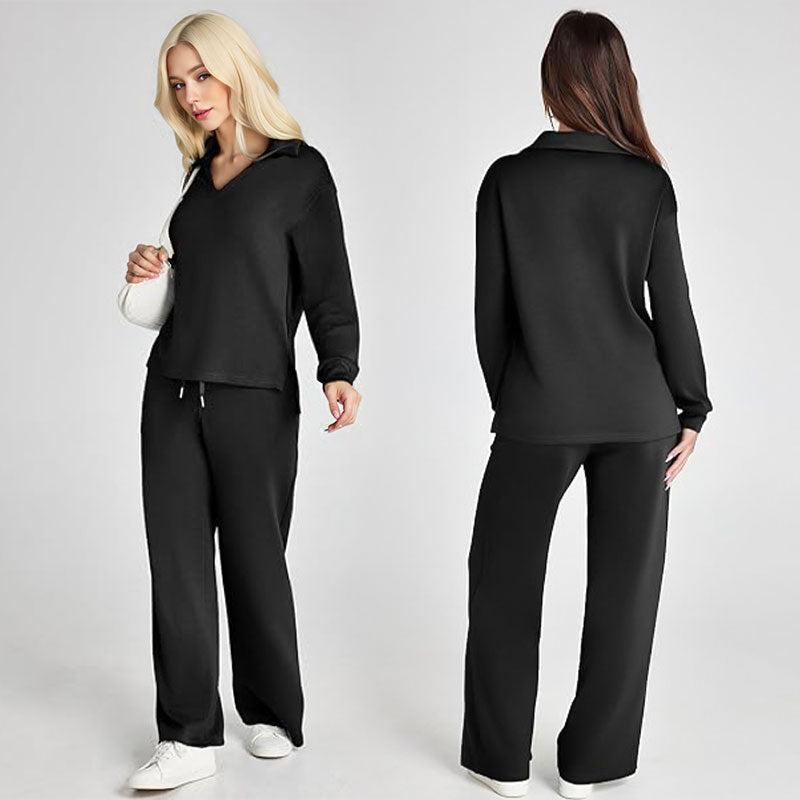 👚50% RABATT! 🧥 Damen 2-teiliges Sweatshirtset – Bequemer Stoff, Lässiger Style & Perfekt für Alltag und Freizeit 🛍️-11