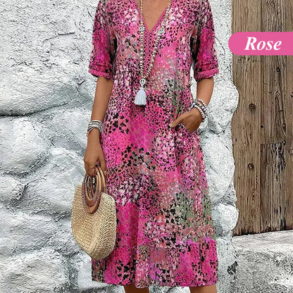💥Vestido Leopardo Safari Chic