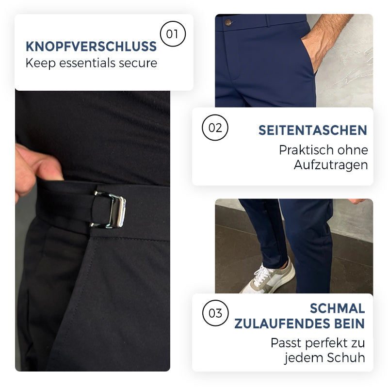 🔥Herren Stretch Slim Fit Hose-7