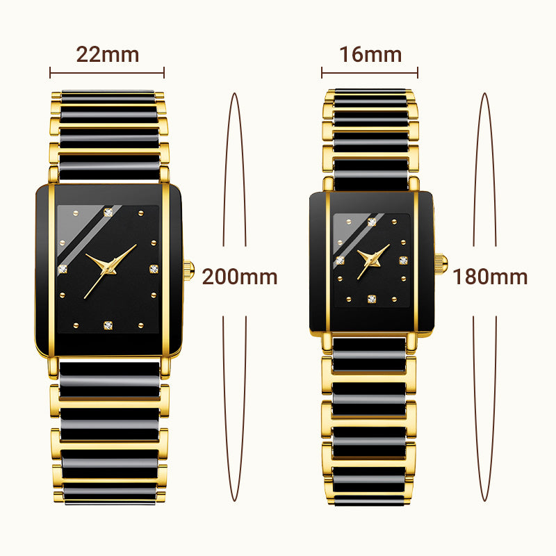 Fashion Casual Versatile Square Watch⌚-22