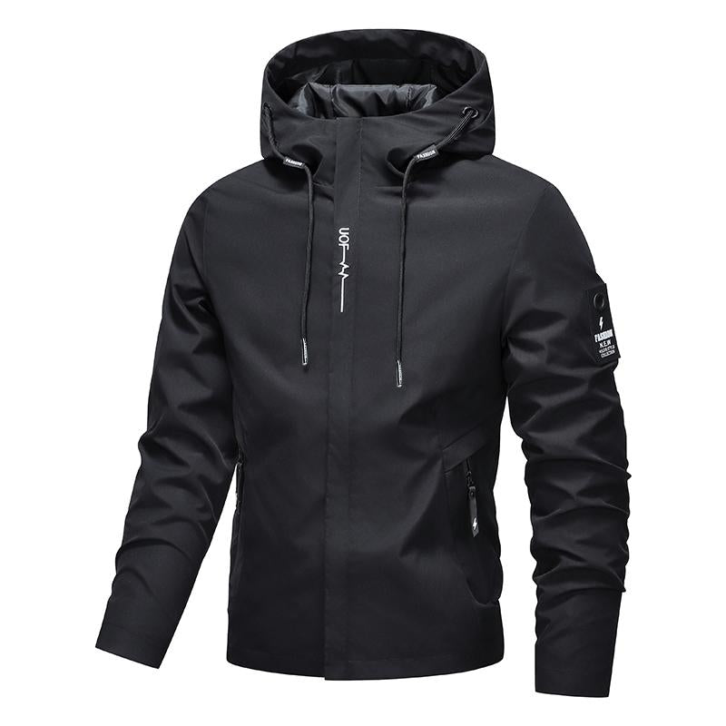 💧🌬️ Herren Kapuzenjacke – wasserdicht & winddicht mit Kordelzug. Ideal für Outdoor & Alltag. ✓ Strapazierfähig ✓ Atmungsaktiv. Jetzt entdecken! 🔥🧥-4