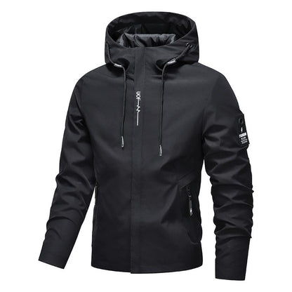 💧🌬️ Herren Kapuzenjacke – wasserdicht & winddicht mit Kordelzug. Ideal für Outdoor & Alltag. ✓ Strapazierfähig ✓ Atmungsaktiv. Jetzt entdecken! 🔥🧥-4