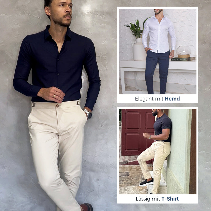 🔥Herren Stretch Slim Fit Hose-8