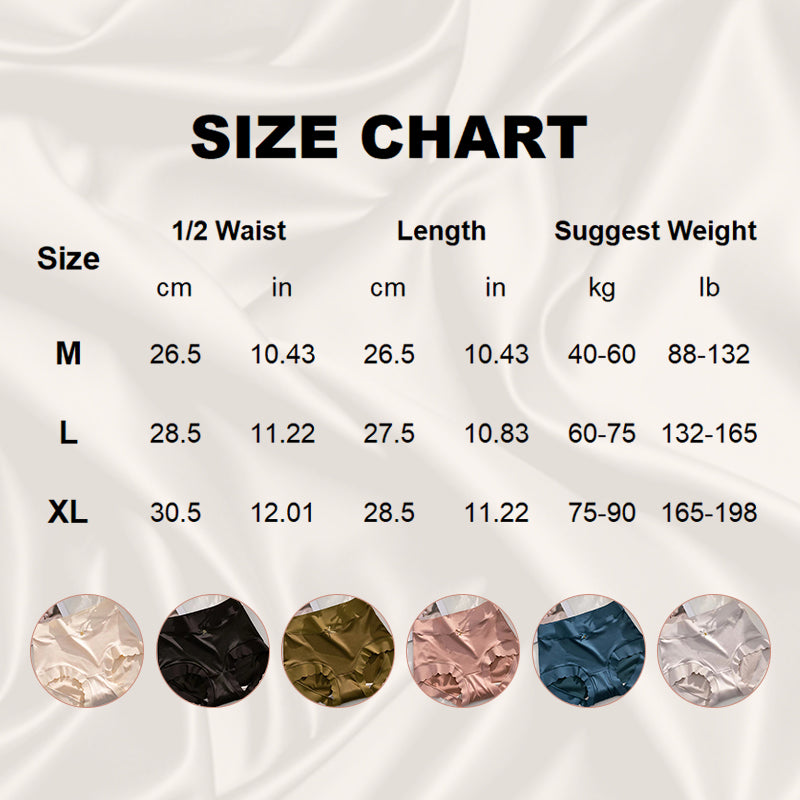 🥰Atmungsaktive Damen-Slips aus hochelastischem Satin mit Baumwollfutter, gesund, bequem und nahtlos-8