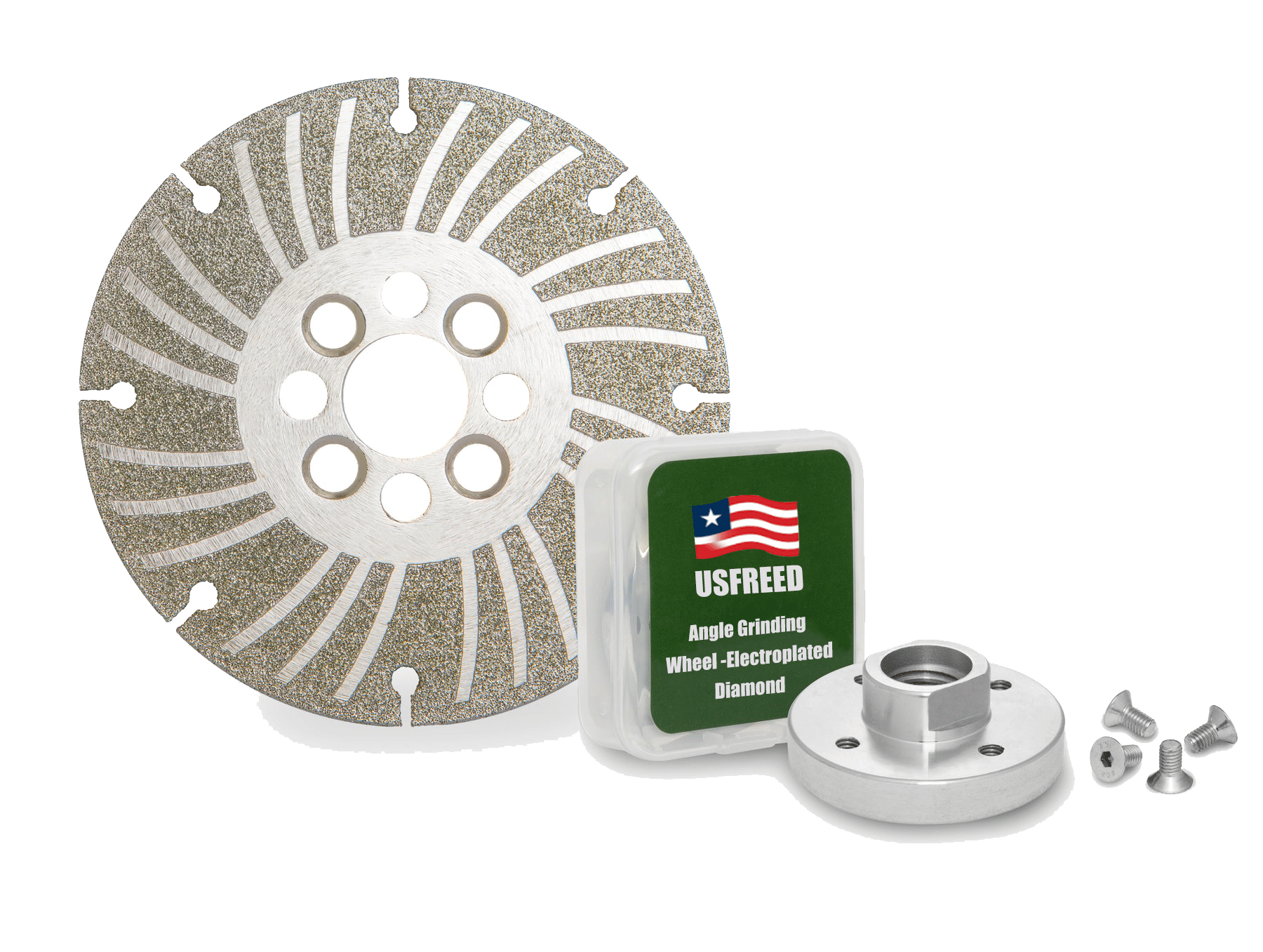 🔥Angle Grinding Wheel - Electroplated Diamond - 4 1/2" /5"/6" PLUS+-1