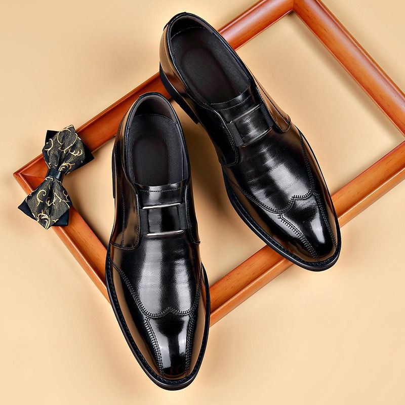 ⏳Zeitlich begrenztes Angebot 50 % Rabatt💥Herrenschuhe für Abendveranstaltungen Hochzeit Feier Büro Herrenschuhe Oxford-Schuhe-3