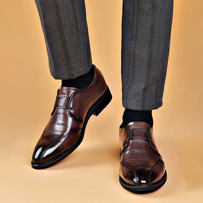 ⏳Zeitlich begrenztes Angebot 50 % Rabatt💥Herrenschuhe für Abendveranstaltungen Hochzeit Feier Büro Herrenschuhe Oxford-Schuhe-4