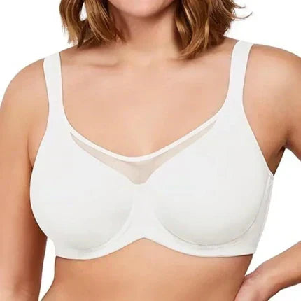 🏆 LETZTER TAG – 50% RABATT!! 💐 Frauen Plus Size Kühlender Minimizer-BH mit voller Abdeckung-36