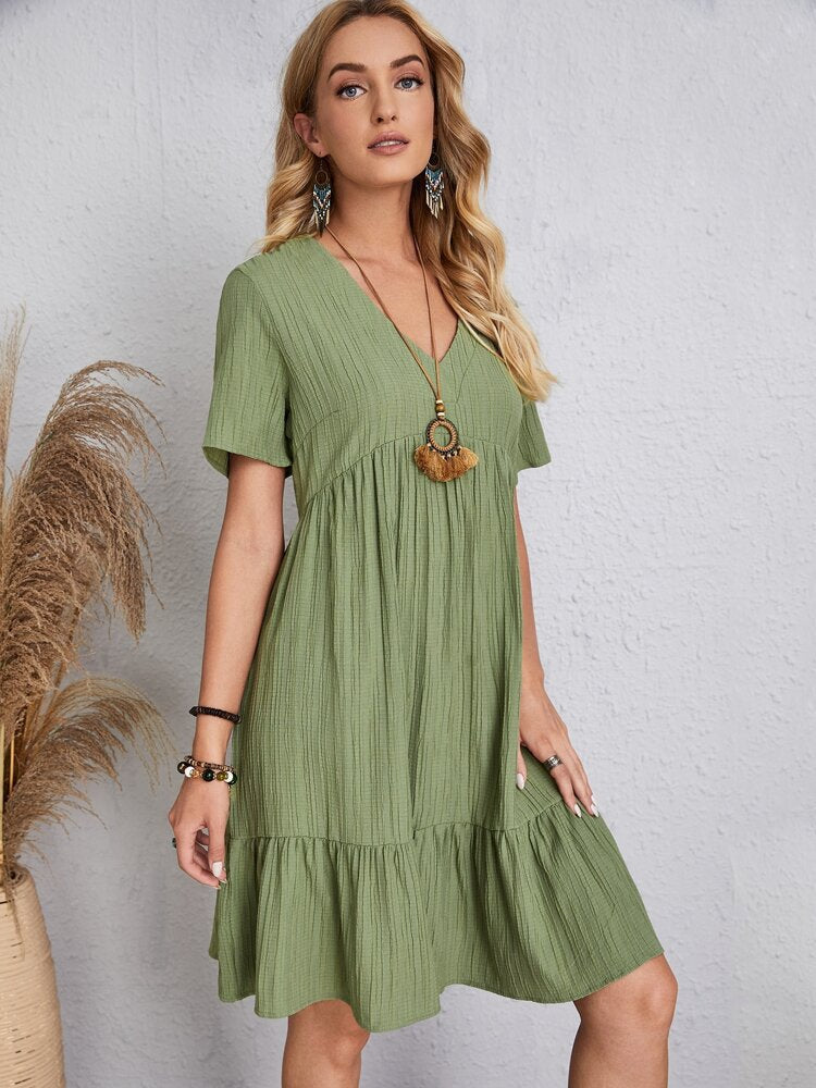 ⚡💥👚 BLITZANGEBOT! Spitzenkleid – lockere Taille – günstig wie nie. Wer jetzt nicht zuschlägt, schlägt sich später auf den Kopf. 💃⏰-13
