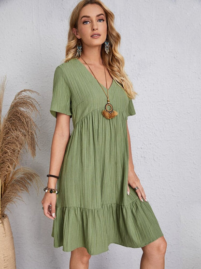 ⚡💥👚 BLITZANGEBOT! Spitzenkleid – lockere Taille – günstig wie nie. Wer jetzt nicht zuschlägt, schlägt sich später auf den Kopf. 💃⏰-13