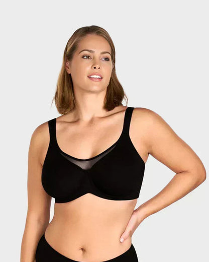 🏆 LETZTER TAG – 50% RABATT!! 💐 Frauen Plus Size Kühlender Minimizer-BH mit voller Abdeckung-14
