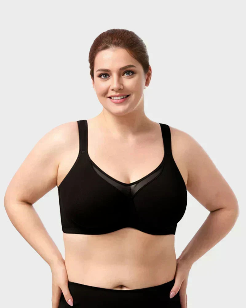 🏆 LETZTER TAG – 50% RABATT!! 💐 Frauen Plus Size Kühlender Minimizer-BH mit voller Abdeckung-18