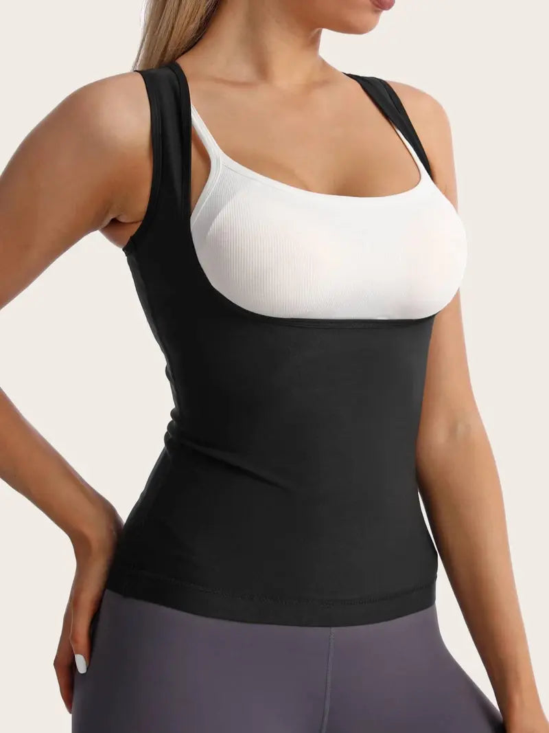 Women's Sleeveless Shapewear Tank Top, Sweat Vest, Tummy Shapewear, Sauna Sweat for Women Sauna Shaping Underwear for Gym Sports Outdoor, Shapewear for Women, Underwear for Women-13