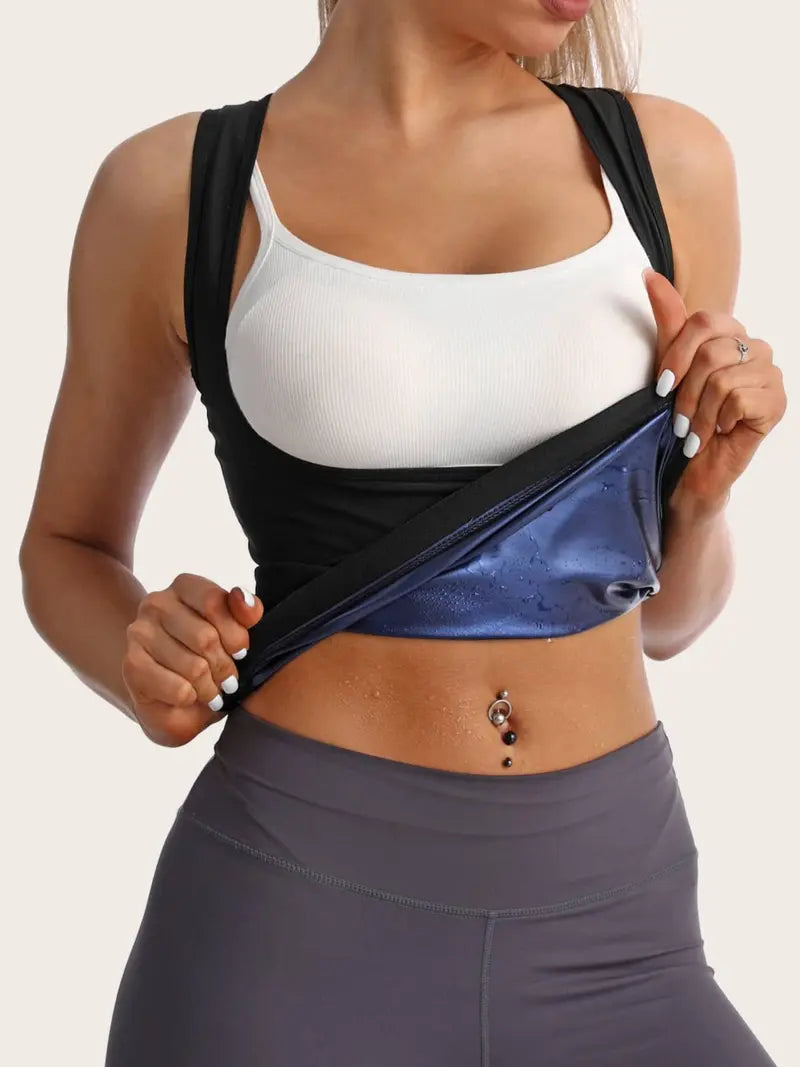 Women's Sleeveless Shapewear Tank Top, Sweat Vest, Tummy Shapewear, Sauna Sweat for Women Sauna Shaping Underwear for Gym Sports Outdoor, Shapewear for Women, Underwear for Women-11