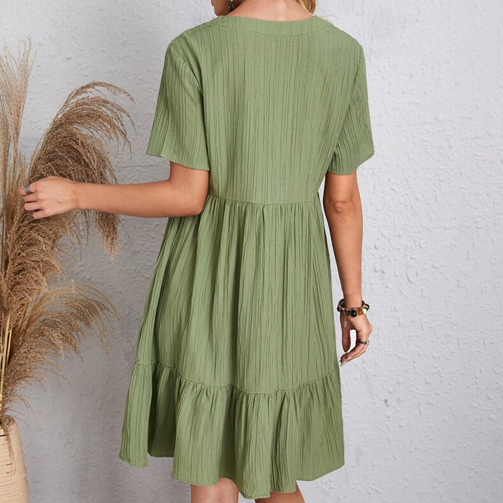 ⚡💥👚 BLITZANGEBOT! Spitzenkleid – lockere Taille – günstig wie nie. Wer jetzt nicht zuschlägt, schlägt sich später auf den Kopf. 💃⏰-12