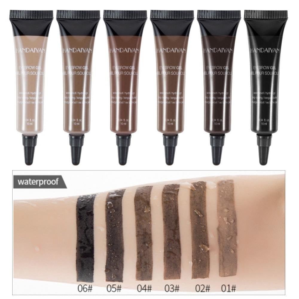 💕 Last Day Buy 1 Get 1 Free 💕Long-lasting Waterproof Smudge-proof Liquid Eyebrow Gel/Tint(With Free Brush)-5