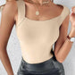 2-Piece Set💕Women’s U Neck Thermal Tank Tops with Built-In Bra-10